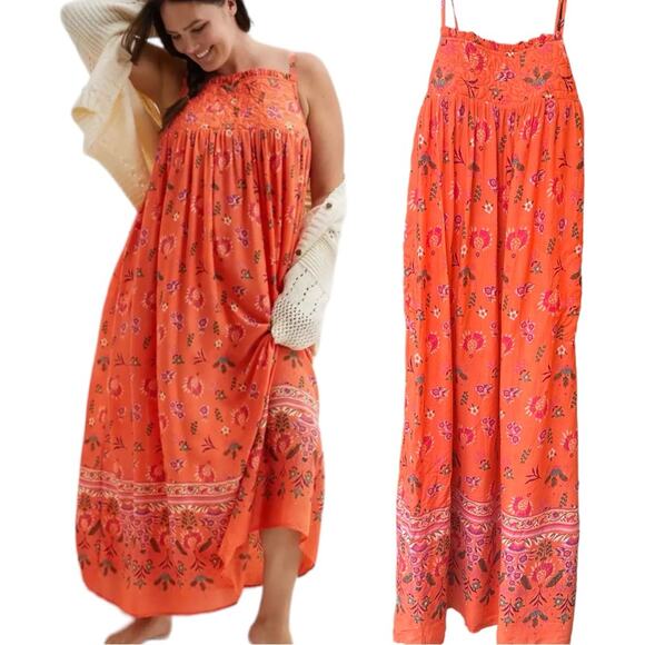 NWT Anthropologie Quilted Floral Maxi Dress
Retail $120 Size Small - Picture 1 of 11